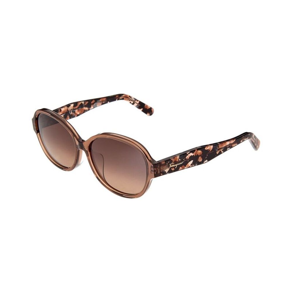 Ferragamo Women's Sf885sa 57Mm Sunglasses, Brown